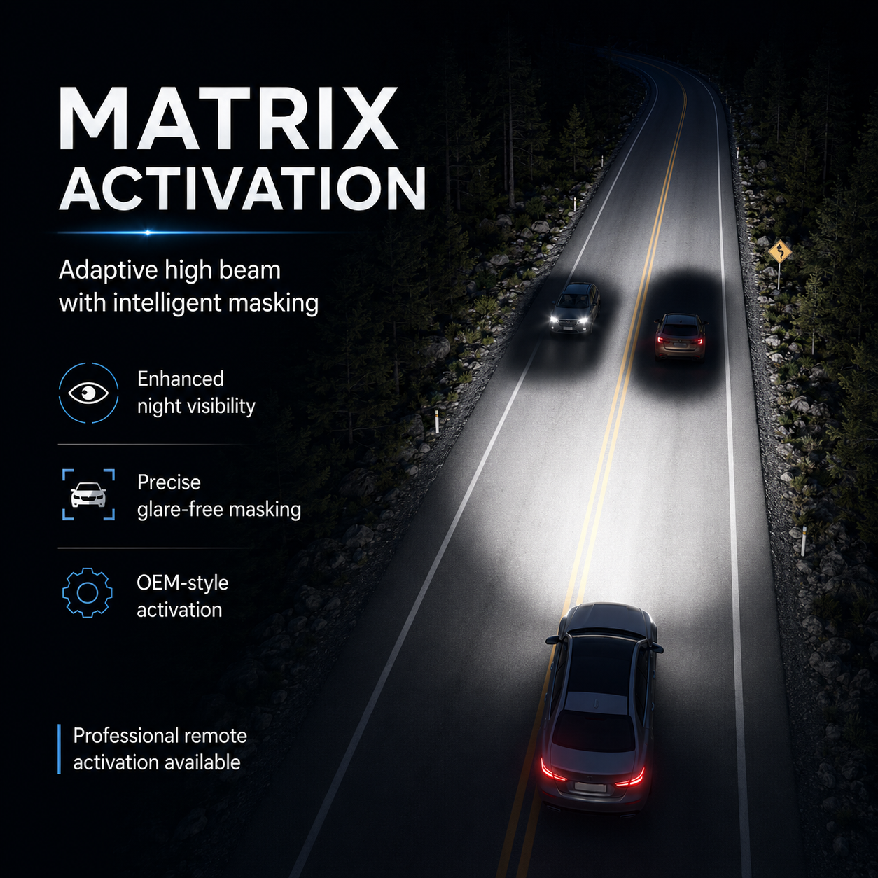 Audi A4 B9 Matrix LED activation