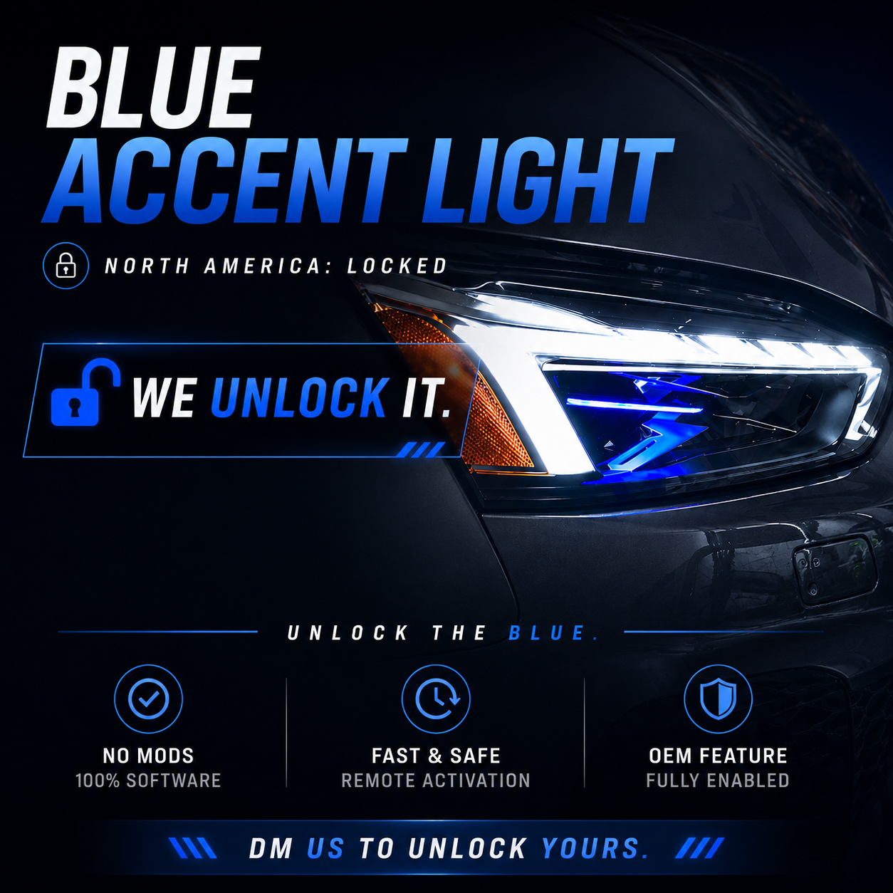 Audi Q7 4M HD Matrix LED activation